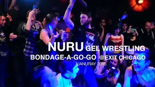 Sexy bbws oil fight