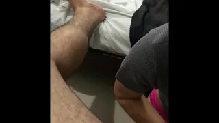 Petite wife riding and filling her pussy with cum in the hotel by her big stud Andy Z 94 - Amateur Nora Milf
