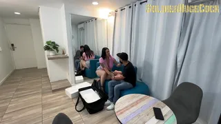 I test my new TANTALY doll together with my neighbor's whore
