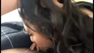 Oral bum babe gets banged by stranger in his big house