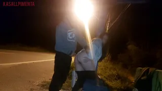 I showed my ass to a guy at the bus stop!