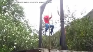 Woman having an orgasm