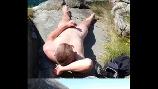 Outside masturbate