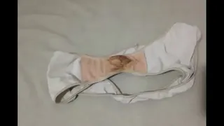 My wife's very used and filthy panties