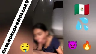 HOW NICE WHEN YOU HAVE A VERY HORNY FRIEND, WHO EVEN PUSHES HERSELF SO THAT MORE GETS IN HER MOUTH AND HER MOANS ARE DELICIOUS