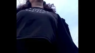 Outdoor Booty Teasing Over You