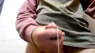 A handjob on a rainy day