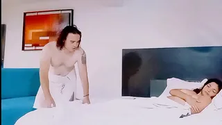 She was taking photos without bras and I started recording her without her realizing