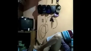 Horny couple "Don't make noise"