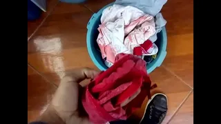 red panties