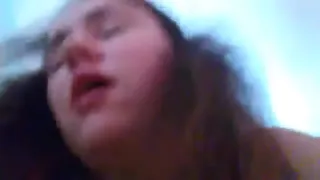Amateur party girl Vicky, gives bj and rides her man's big dick before she goes to her 5 year union.