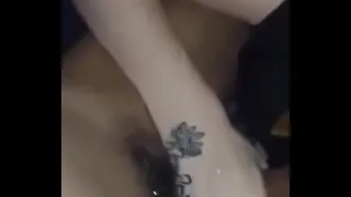 Eating a big dick