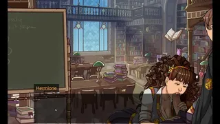 Hogwarts Magic Lessons [ parody sex games ] Teacher hot blowjob