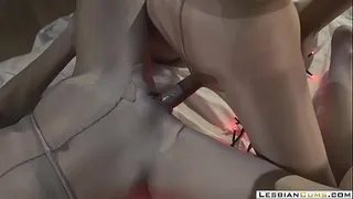 Holy Lebian Strapon Passion ⇨ LesbianCUMS.com