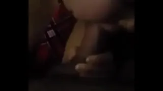 EL Snacko getting his big dick worshipped by a horny bitch