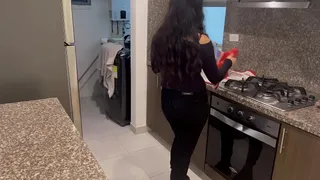The caretaker works overtime while my partner is in the room