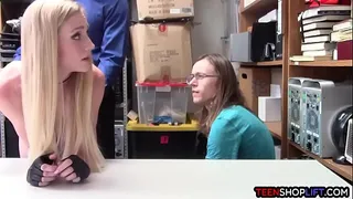Teen couple caught banging by a security guard