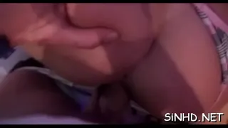 Taut pussies are stretched to the maximum during orgy party