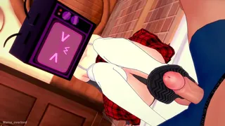 The beautiful Tv woman wears her skirt and is ready to have fun (uncensored)
