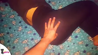 Hairy pussy girlfriend anal with boyfriend
