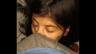 I suck my partner's penis