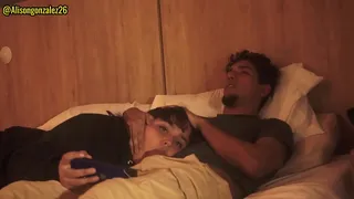 My stepbrother put his penis in my mouth without me realizing it and I liked it