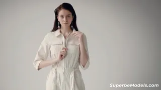 SUPERBE MODELS - Victoria Garin - The Most Perfect Russian Teen Undresses Slowly
