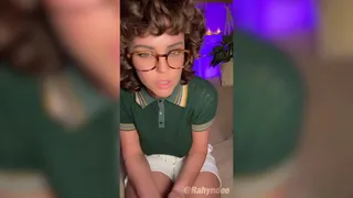How Rahyndee Gets An A  From Her Horny Teacher