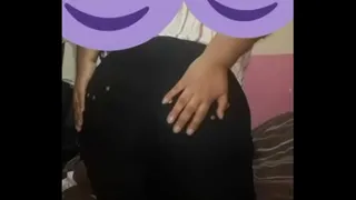 The bitch really enjoys having her anal plug