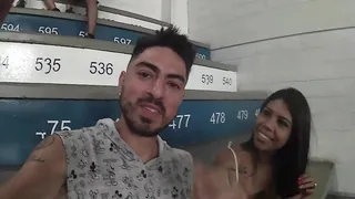 Casal Vaz having sex a lot during a show at Câmara Privê