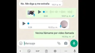 Hot calls to Venezuelan on the phone