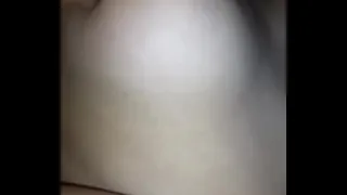 My friend wakes me up to have sex and sucks my breasts deliciously.