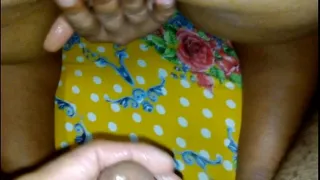 Sticking finger up her ass to tease and get cock from her husband