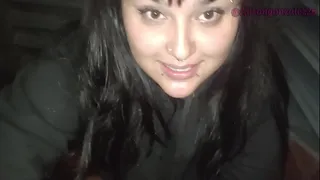 My best friend swallows my entire cock on the balcony and a neighbor almost discovered us ALISONGONZALEZ26