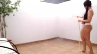 Cleaning fetish