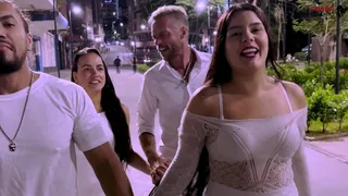 Happy Couples Have Sex on New Year's Eve 2024