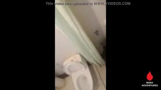 Katulong Kinantot sa CR ng Amo - Pinay Scandal