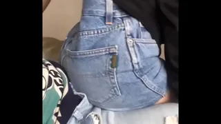 He likes it when I touch his cock through his clothes
