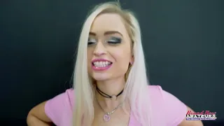Slutty Gal Starlette Storm Takes A Shaft In Her Cunt And A Plug In Her Butt