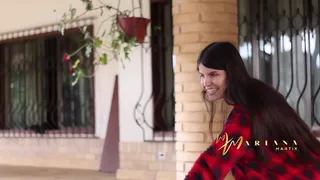 Two Colombian whores fuck while playing pool