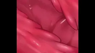 Sexy girl getting pumped full of cum