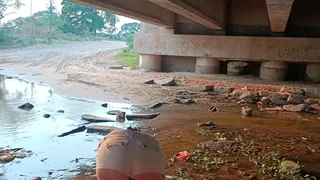 Gran Locura - Great anal sex in the river with my horny best friend's girlfriend