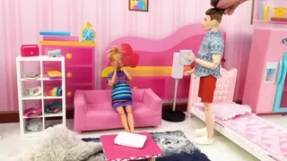 barbie cum on dick