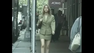The red-haired bitch ties a pretty blonde to the railing on the roof and bites her nipples