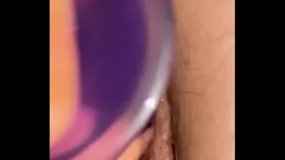 “Slutting gf out till she cum”