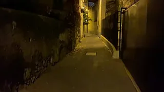 Public night sex- Quickly creampie on the street, after cinema !