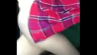 Petite Teen Getting Fucked In A Car In Public