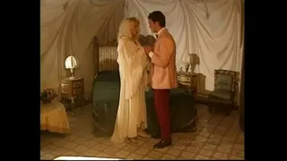 Blonde curly haired girl which was famous as Princess Anastasia sucks dick and gets it deeply inside her pussy and asshole