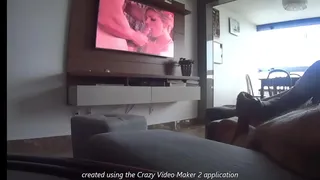 my step cousin grabbing my dick