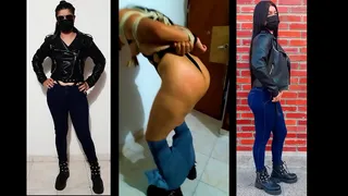 The slave Samanta punished just for fun